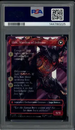 2025 MTG Final Fantasy EN Character Borderless Surge Foil #0530 Clive PSA 10 - Image 2