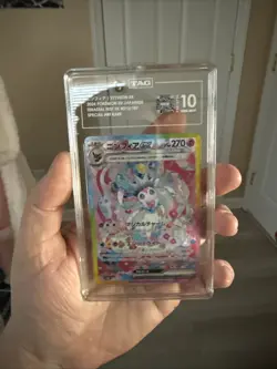 Pokemon SV Japanese Terastal Festival EX Sylveon EX SAR TAG 10 - Image 1