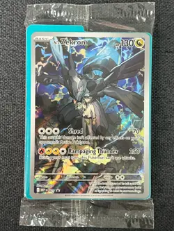 2026 Pokemon TCG MEP En Mega Evolution Promo #031 N's Zekrom Holo Sealed - Image 1