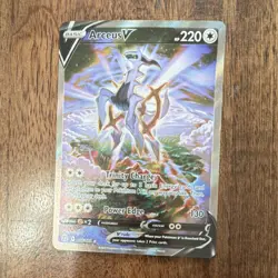 Pokemon Arceus V Alternate Full Art Ultra Rare Brilliant Stars 166/172 Holo - Image 1