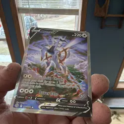 Pokemon Arceus V Alternate Full Art Ultra Rare Brilliant Stars 166/172 Holo - Image 2