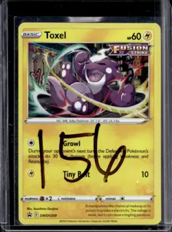 2019-2023 Pokemon SWSH Black Star Promos Toxel #SWSH209 - Image 1