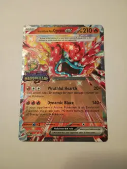 Hearthflame Mask Ogerpon ex - 40/167 - NM/M - DR - Twilight Masquerade - Pokemon - Image 1