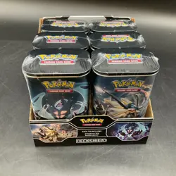 Lot of (6) Pokemon TCG Dusk Mane Dawn Wings Necrozma Deck Tin Sealed Ultra Prism - Image 1
