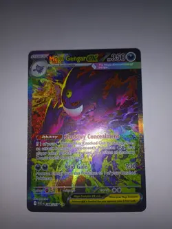 Pokemon TCG Mega Gengar EX Full Art Secret Rare Holo ASC 284/217 350 HP - Image 2