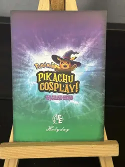 The Iron Giant Pikachu #165 Laser Holo Electric Pikachu Cosplay Pokemon ZL13 - Image 2