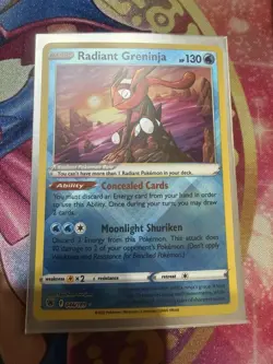 Pokemon TCG Astral Radiance: Radiant Greninja #46 - Image 1