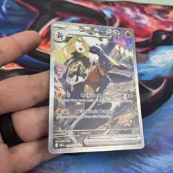 Pokemon Cynthia's Garchomp EX Full Art Holo 232/182 Destined Rivals 330 HP SIR - Image 2