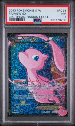 Pokemon TCG Legendary Treasures Mew EX RC24/RC25 Full Art - Image 1