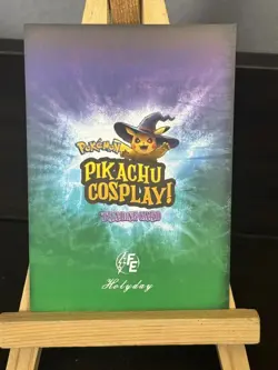 John Wick Chapter Pikachu #169 Laser Holo Electric Pikachu Cosplay Pokemon ZL13 - Image 2