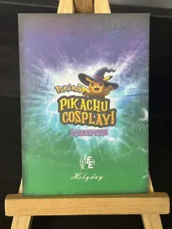 Don't Breathe Pikachu #144 Laser Holo - Electric Pikachu Cosplay - Pokemon ZL13 - Image 2
