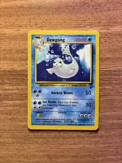 Dewgong 36/130 Pokemon Base Set 2 Uncommon HP - Image 1