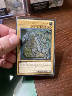 Blue Eyes White Dragon YSKR-EN001 Ultimate Rare Yu-Gi-Oh Card LP - Image 3