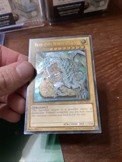 Blue Eyes White Dragon YSKR-EN001 Ultimate Rare Yu-Gi-Oh Card LP - Image 5