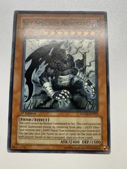 Yu-Gi-Oh! SKY SOURGE NORLERAS Super Rare 1st Edition FOTB-EN022 MP - Image 1
