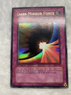 Yugioh Dark Mirror Force IOC-054 Ultra Rare 1st Edition HP - Image 1