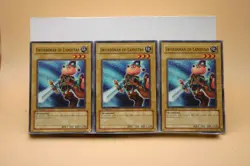 (3x) Yugioh - Swordsman of Landstar - 1st Edition - LON-002 - LP - Image 1