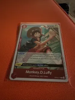 Monkey.D.Luffy OP06-013 Wings of the Captain English One Piece TCG NM Foil - Image 1