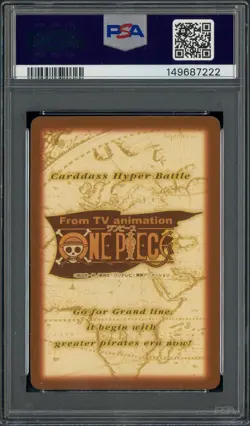 1999 One Piece CHB First Stage #C07 Zoro PSA 7 NM - Image 2