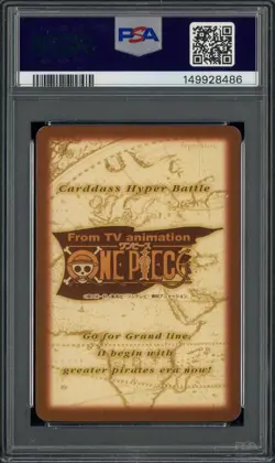 2001 One Piece CHB Grand Box Dx #C520 Luffy PSA 9 MINT - Image 2