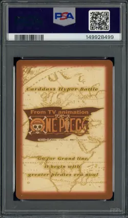 2000 One Piece CHB Grand Box #C81 Sanji PSA 8 NM-MT - Image 2