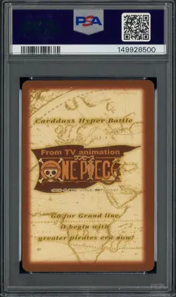 2000 One Piece CHB 5th Stage #C225 Zoro PSA 6 EX-MT - Image 2