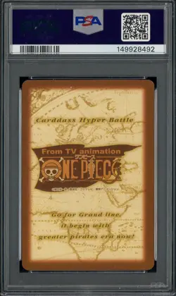 2000 One Piece CHB 2nd Stage #C35 Luffy PSA 9 MINT - Image 2