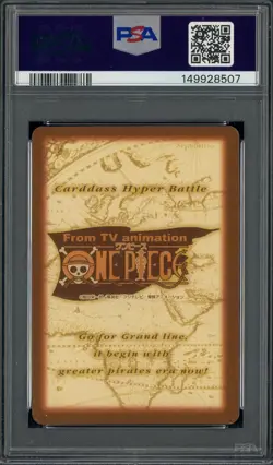 1999 One Piece CHB First Stage #C07 Zoro PSA 8 NM-MT - Image 2