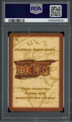 1999 One Piece CHB First Stage #C07 Zoro PSA 6 EX-MT - Image 2