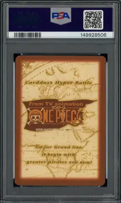 1999 One Piece CHB First Stage #C14 Shanks PSA 6 EX-MT - Image 2