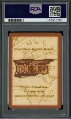 1999 One Piece CHB First Stage #S01 Straw Hat Crew PSA 8 NM-MT - Image 2