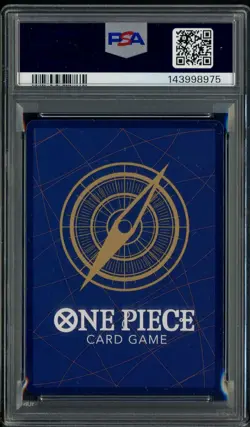2024 One Piece OP08 EN Treasure Rare #109 Monkey D.Luffy PSA 10 GEM MINT - Image 2