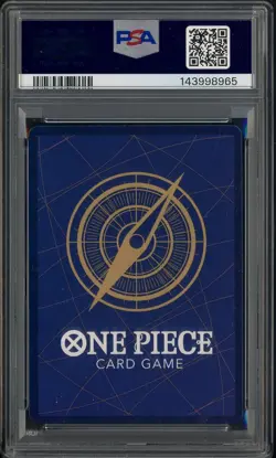 2024 One Piece OP08 EN Treasure Rare #109 Monkey D.Luffy PSA 10 GEM MINT - Image 2