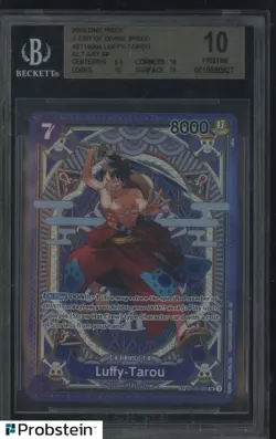 2025 One Piece A Fist of Divine Speed ST18005 Luffy-Tarou SP BGS 10 PRISTINE - Image 1