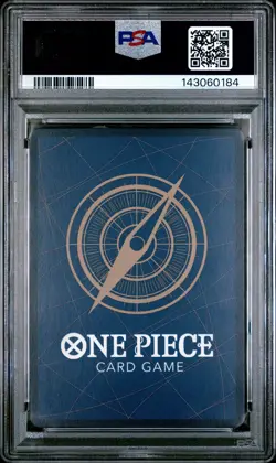 2025 ONE PIECE JPN PROMOS OFFICIAL EVENT TOP PRIZE #005 SANJI PSA 10 - Image 2