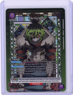 Union Arena Demon Slayer Gyutaro UE05BT/KMY-1-056 SR* - Image 1