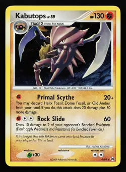 Kabutops 4/99 Holo Rare Arceus Pokemon Card - Image 1