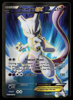 Mewtwo EX 157/162 Ultra Rare Full Art XY BREAKthrough Pokemon Card - Image 1