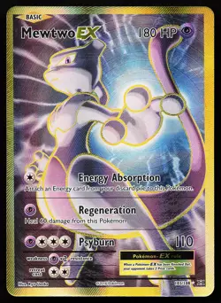 Mewtwo EX 103/108 Holo Full Art XY Evolutions Pokemon Card - Image 1