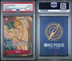 Sanji (English Version 1st Anniversary Set) OP01-013 One Piece Promotion Cards - Image 3