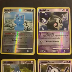 Pokemon TCG Diamond and Pearl Era Reverse Holo 6 Card Lot - Image 2