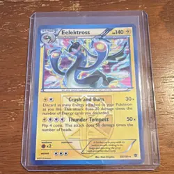 Eelektross 33/101 Plasma Blast Reverse Holo Rare Team Plasma Pokemon TCG Card - Image 1
