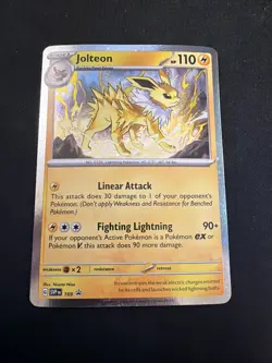 Jolteon - 169 (Cosmos Holo) 169 Sv: Scarlet & Violet Promo Cards Holo - Image 1