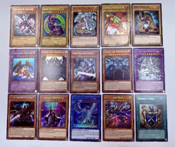 Vintage Blue Eyes White Dragon Yugioh Lot Holos 33x Cards Dark Magician Knight + - Image 1