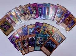 Vintage Blue Eyes White Dragon Yugioh Lot Holos 33x Cards Dark Magician Knight + - Image 2