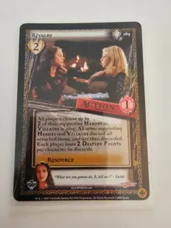 Buffy the Vampire Slayer CCG (Class of '99) Rivalry 169 Foil Rare Card - Image 1