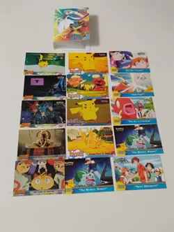 Pokemon 30 Card Topps TV Animation/Orange Islands/Johto Series 1 Portfolio Lot - Image 1