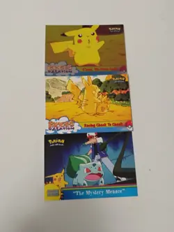 Pokemon 30 Card Topps TV Animation/Orange Islands/Johto Series 1 Portfolio Lot - Image 3
