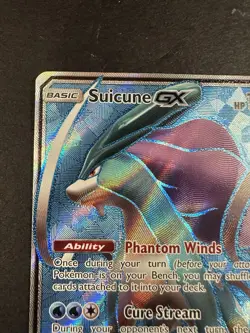 Suicune GX Full Art 200/214 Sm-Lost Thunder Holo Card Near Mint NM/LP Pokemon - Image 3