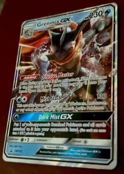 Pokemon Card TCG Greninja GX SM197 Holo Black Star Promo Sun and Moon 2019 NM - Image 2